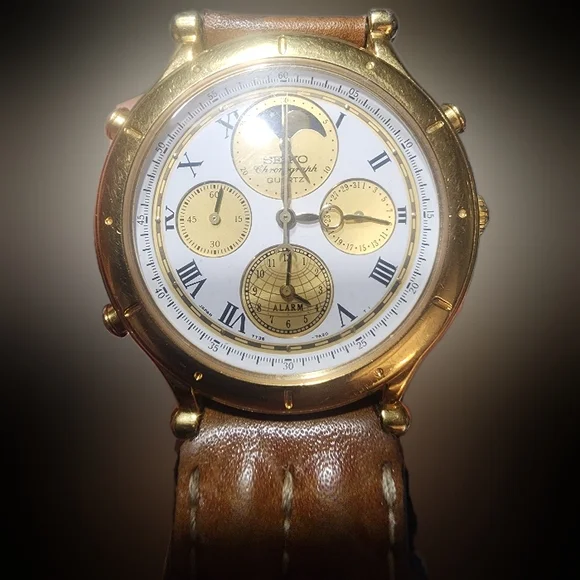 Seiko age of discovery men's chronograph watch hotsell
